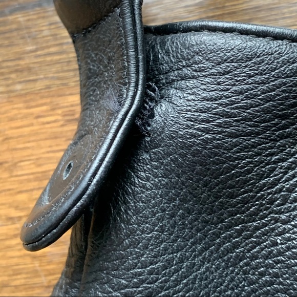 Botkier Black pebble leather hobo satchel bag - Picture 10 of 13